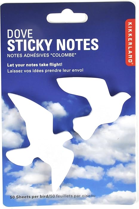 Amazon Com Dove Sticky Notes Home Kitchen Amazon Com Dove Sticky Notes Home Kitchen