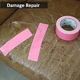 BOMEI PACK Pink Duct Tape 2 Rolls 48mm x 30Y 230 mic Thick Cloth Gaffer Repair view 9