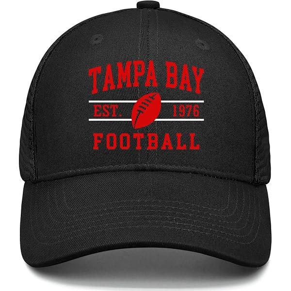 Football Fan Hat - Adjustable Snapback Cap For Men & Women, Embroidered Team Style Sports Apparel