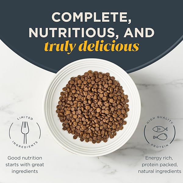 REVEAL NATURAL DRY KITTEN FOOD, HIGH PROTEIN, GRAIN FREE WITH ADDED VITAMINS & MINERALS AND DHA, COMPLETE & BALANCED NUTRITION FOR KITTENS, CHICKEN RECIPE (2.5 POUND BAG)