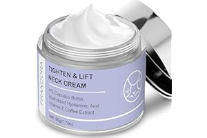 FRANDORA Neck Creams for Tightening and Firming, Neck Firming Cream, Aging Treatment for Wrinkles Sagging Skin for an Even Skin Tone and Neck Lift with Pro-Active Firming Complex