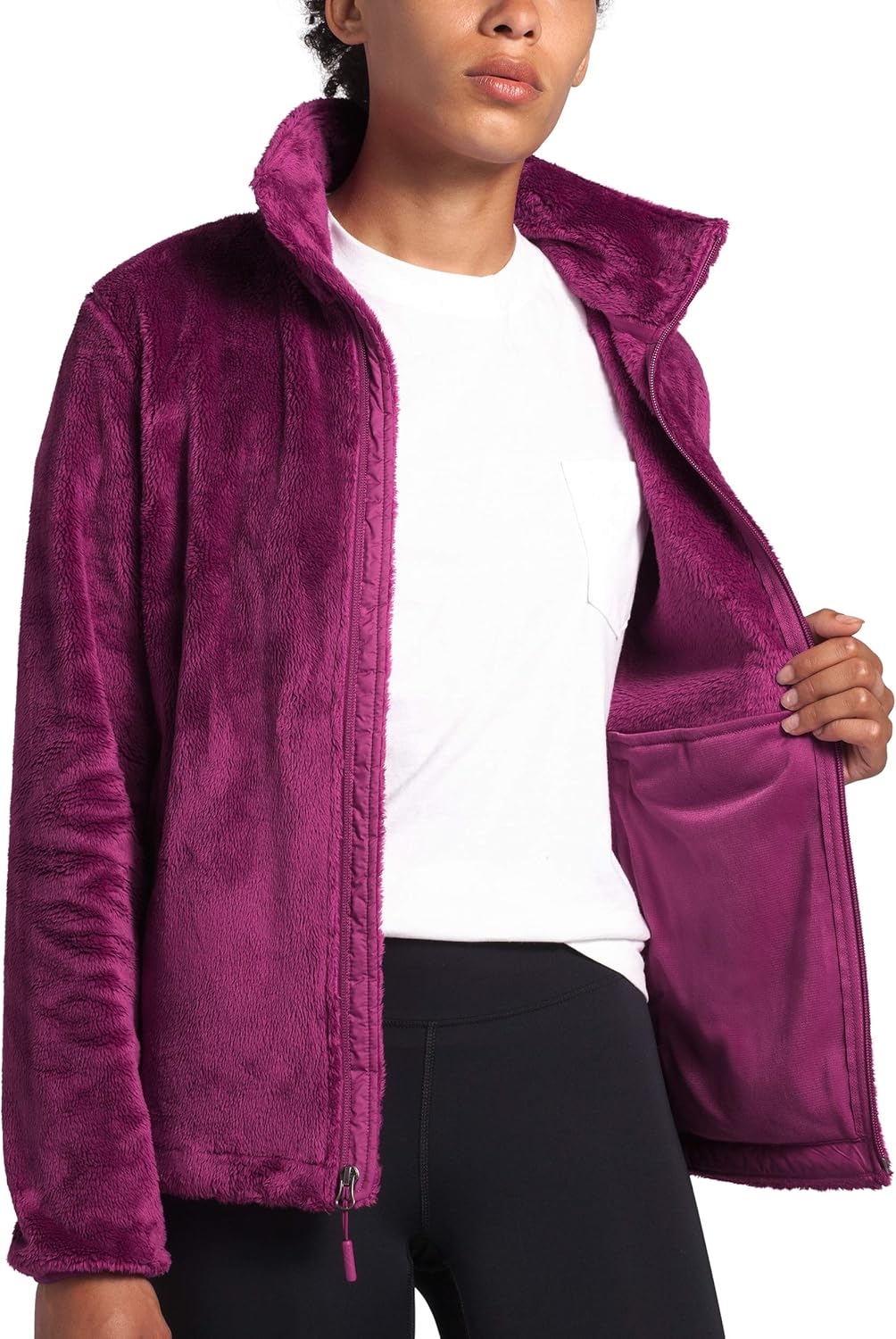 north face osito purple