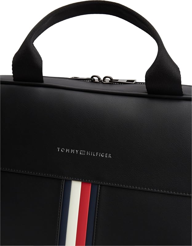 Maletín para portátil Hombre Metro con correa crossbody, Negro (Black), Talla Única