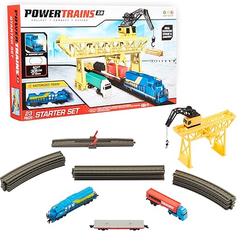 power trains quarry set