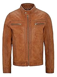 HANDSY Leather Jackets For Men - Leather Motorcycle