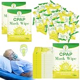 Swiffen 300 Pcs CPAP Mask Wipes Individually Wrapped for Travel Single Use | Cleaning CPAP Sheets, Moist Cleaning Wipes for Full Face, CPAP Machine Nasal Travel Sleep Supplies Accessories, Citrus Scent