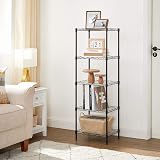 SONGMICS 5-Tier Metal Shelving Unit with Adjustable Shelves 30 x 40 x 121 cm view 6