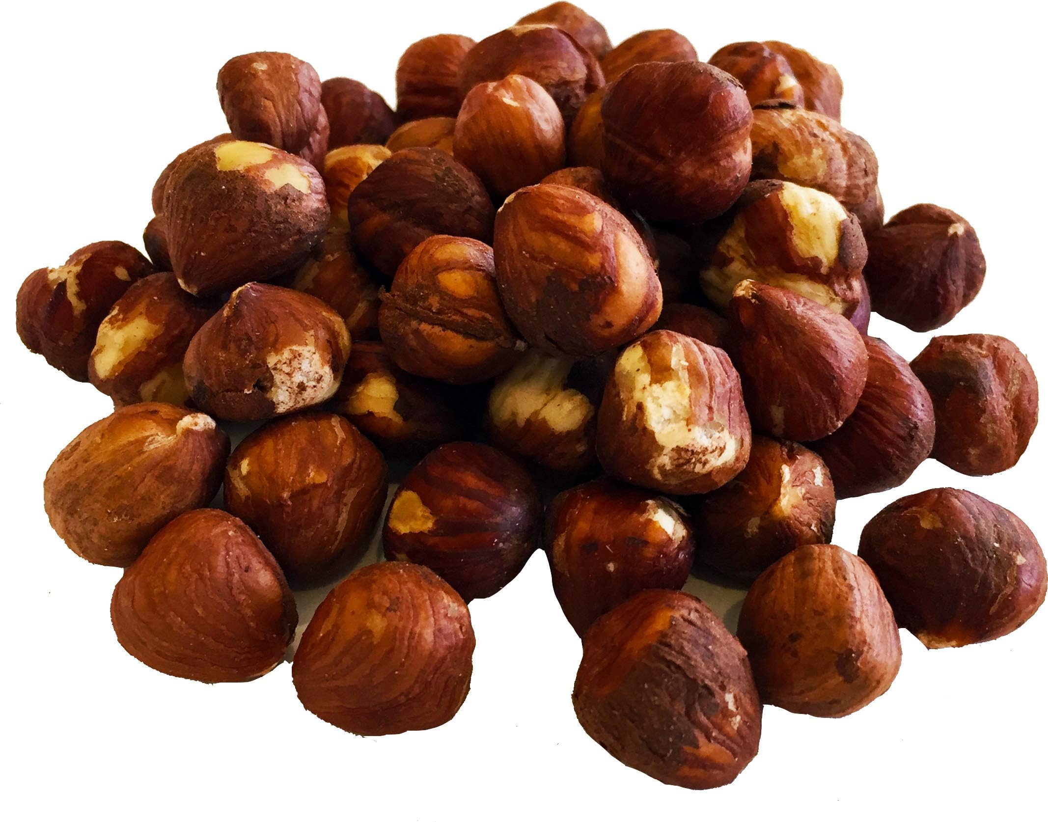 Raw Hazelnuts 24 oz 1.5 LB (Whole, Unsalted, No Shell, All Natural, Non-GMO, Kosher, In Resealable Bag, Nutrient Dense Low Carb High Fat Snack)