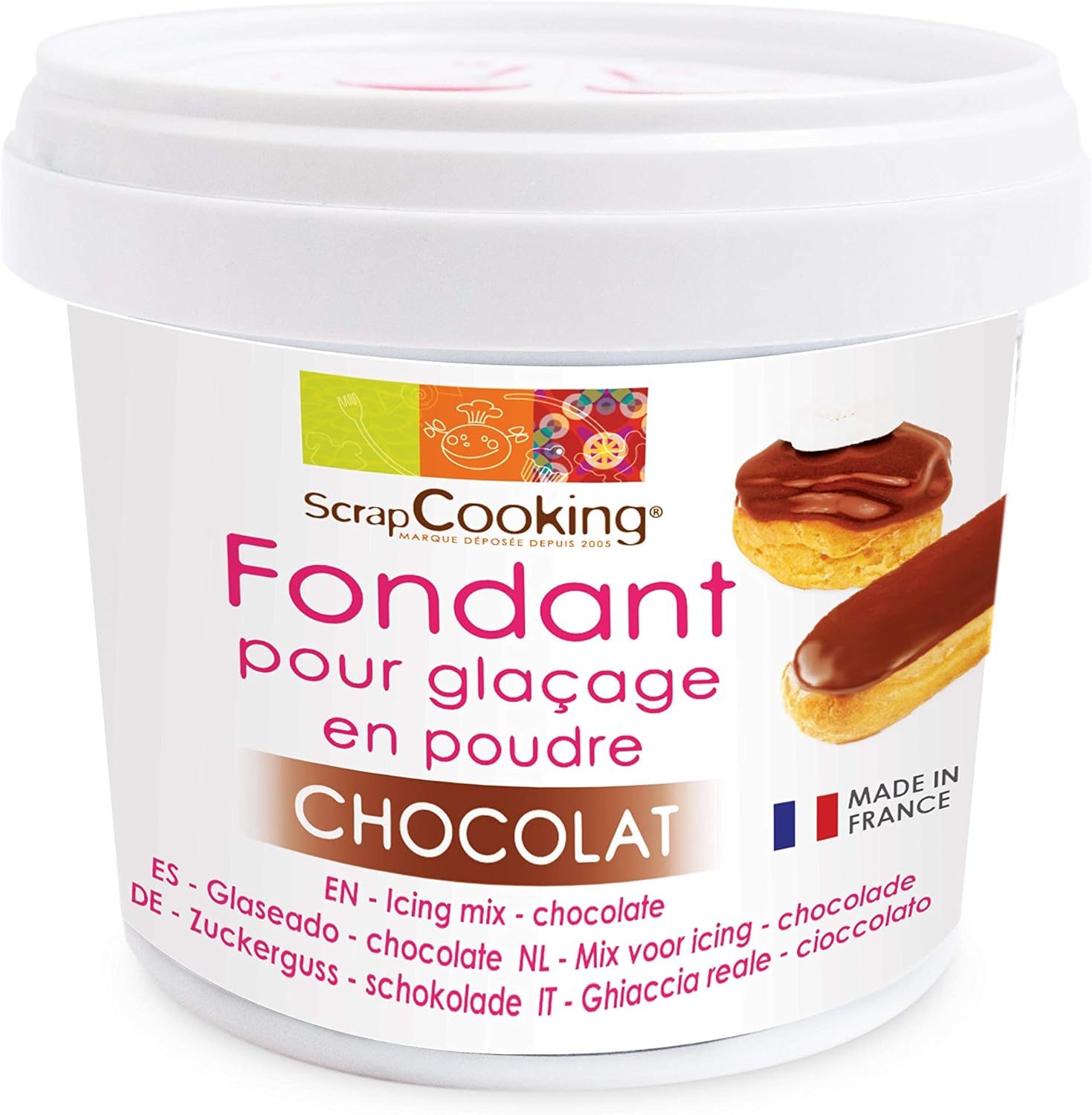 Scrapcooking Fondant Pour Glacage Chocolat En Poudre 171 G Amazon