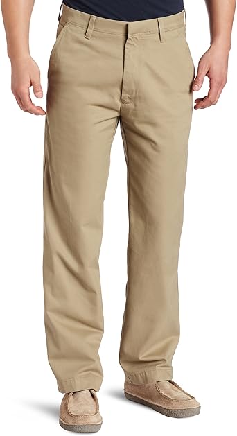 haggar straight fit khaki