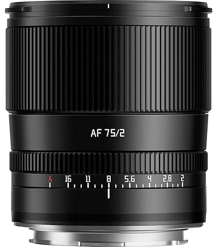 Amazon.com : TTArtisan 75mm F2 f/2 Z-Mount Full Frame STM Auto