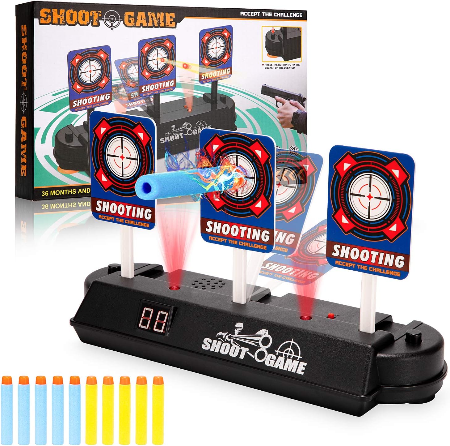 nerf digital target amazon