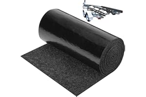 16inch x 33ft Boat Trailer Bunk Carpet - Marine Trailer Bunk Carpet - Trailer Boat Bunk Padding for Outdoor Boat Trailer Jet 