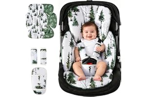 MAMATEPE Infant Car Seat Insert for Newborn，Preemie Newborn Infant Insert, Newborn Car Seat Insert Head Body Support for Stroller, Baby Swing, Rocker, Bouncer, Bassinet, 2-in-1 Reversible