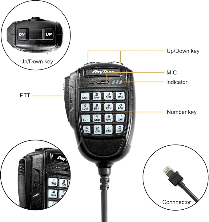 Amazon Com Anytone Mobile Radio At 779uv Long Range Transceiver w Dual Band Mini Scanning Receiver With F Cable Car Electronics Amazon Com Anytone Mobile Radio At 779uv Long Range Transceiver w Dual Band Mini Scanning Receiver With F Cable Car Electronics