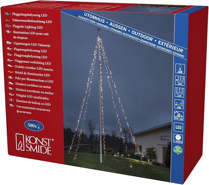 Led lichtermantel