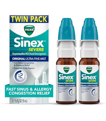 Spray Nasal Otrivin (lot De 2) - Décongestionnant - Xylométazoline - Neuf