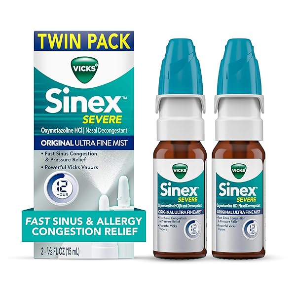 VICKS SINEX SEVERE ALLERGY & SINUS NASAL SPRAY,...