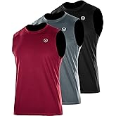 NELEUS Men's Dry Fit Workout Running Muscle Tank Top
