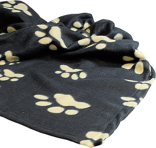 Trixie Plaid Pour Chiens Et Chats Barney 100 X 150 Cm Noir Beige Amazon Fr Animalerie