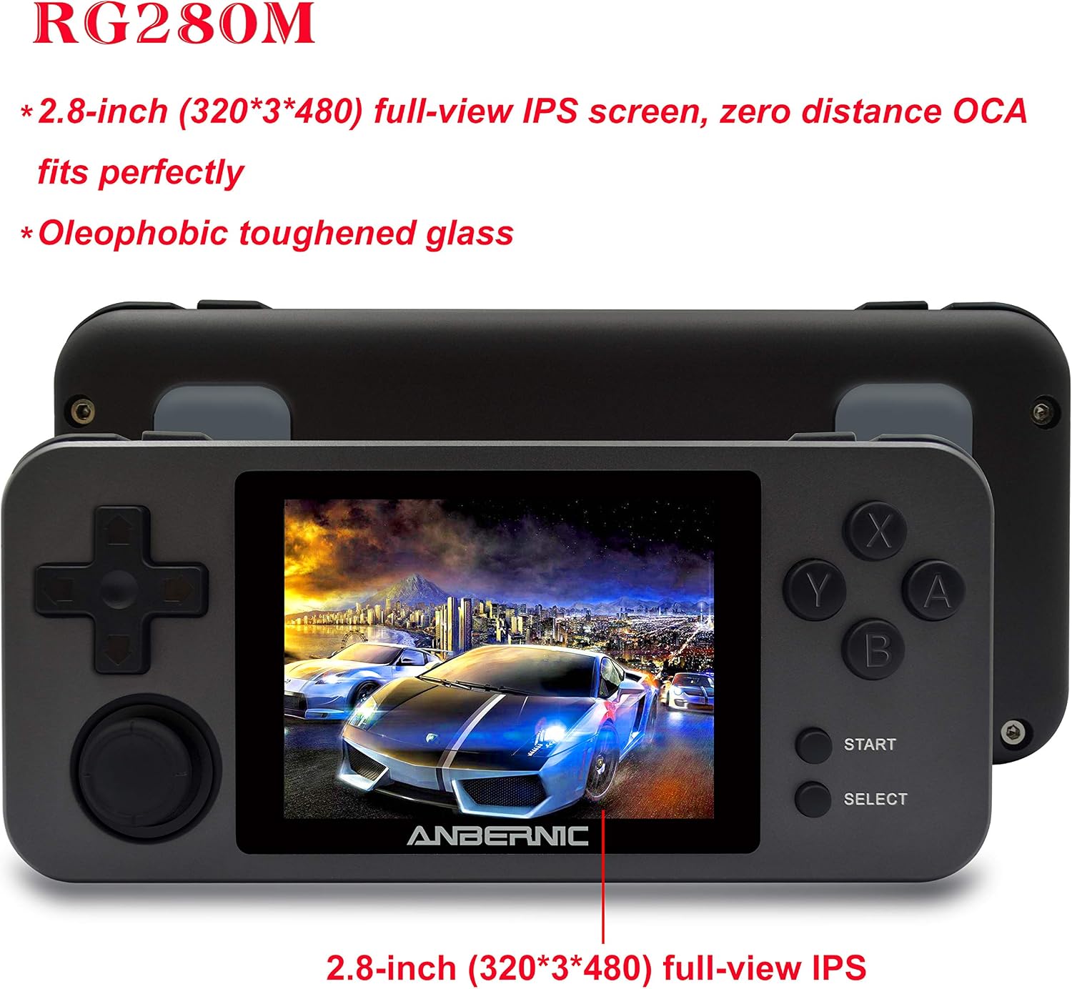 DXL RG280M Handheld Game Console with 32G TF Card Support Vibrating ...