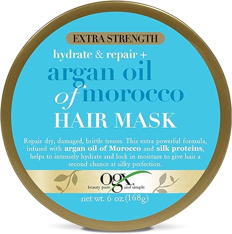 Ogx Hydrate Repair Argan Oil Of Morocco Hair Mask With Extra