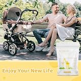 Partideal 120 Pcs 150ml Breast Milk Storage Bags with Zipper Seal view 7