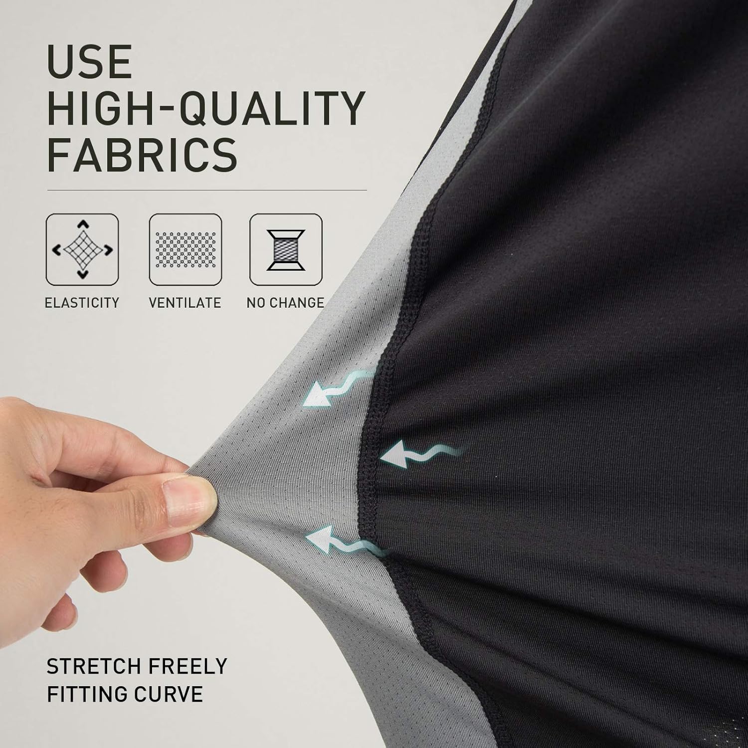 Nother Men's Quick-Drying Sports T-Shirt Breathable Quick Dry Gym Training Outdoor Running T-Shirt: Clothing