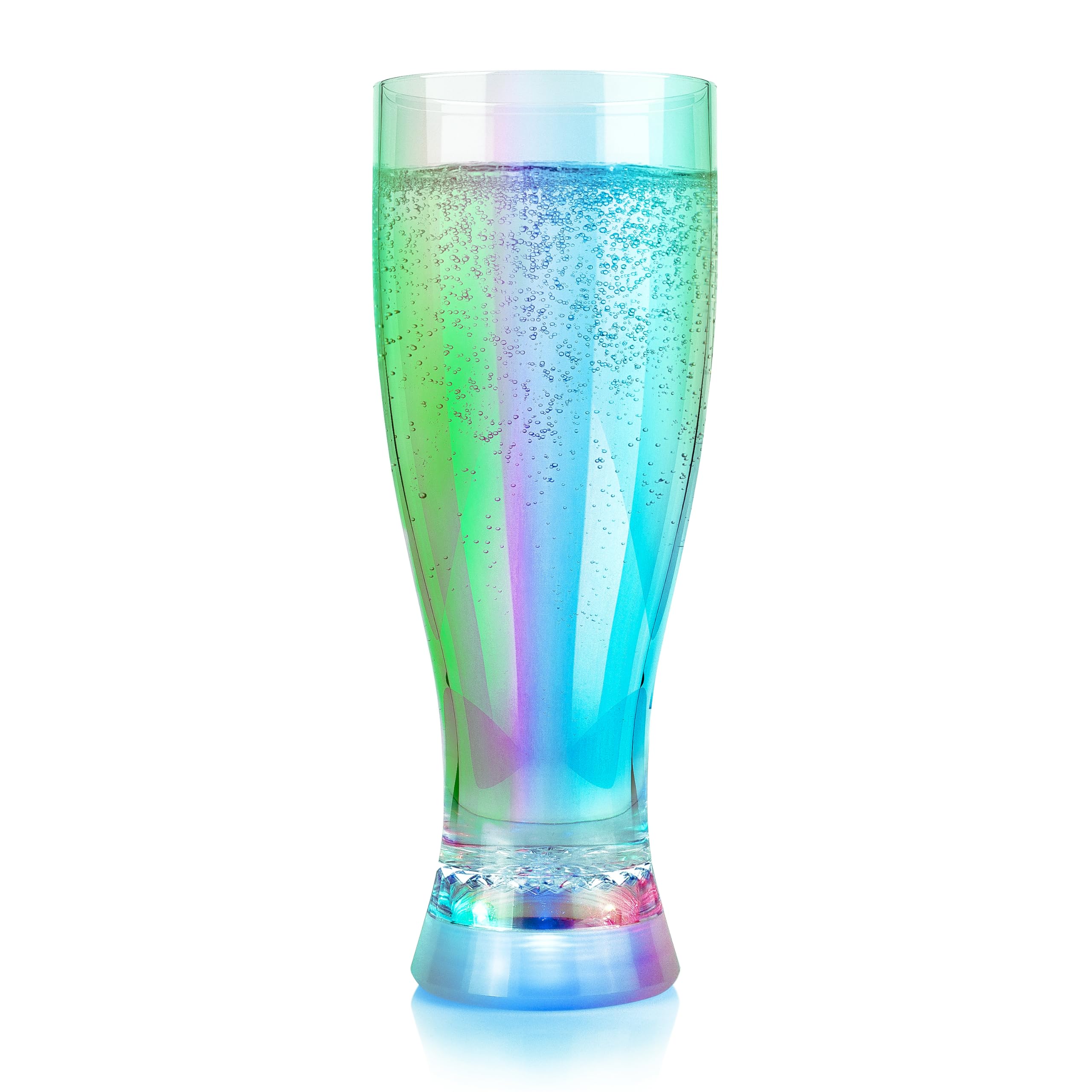 Strobing Beer Glass Light up Full Size Pint Glass - The Glowhouse