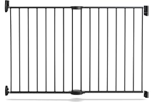 Munchkin Push to Close Baby Gate, Hardware Mounted Safety Gate for Stairs, Hallways and Doors, Extends 28.5 inch to 45 inch W