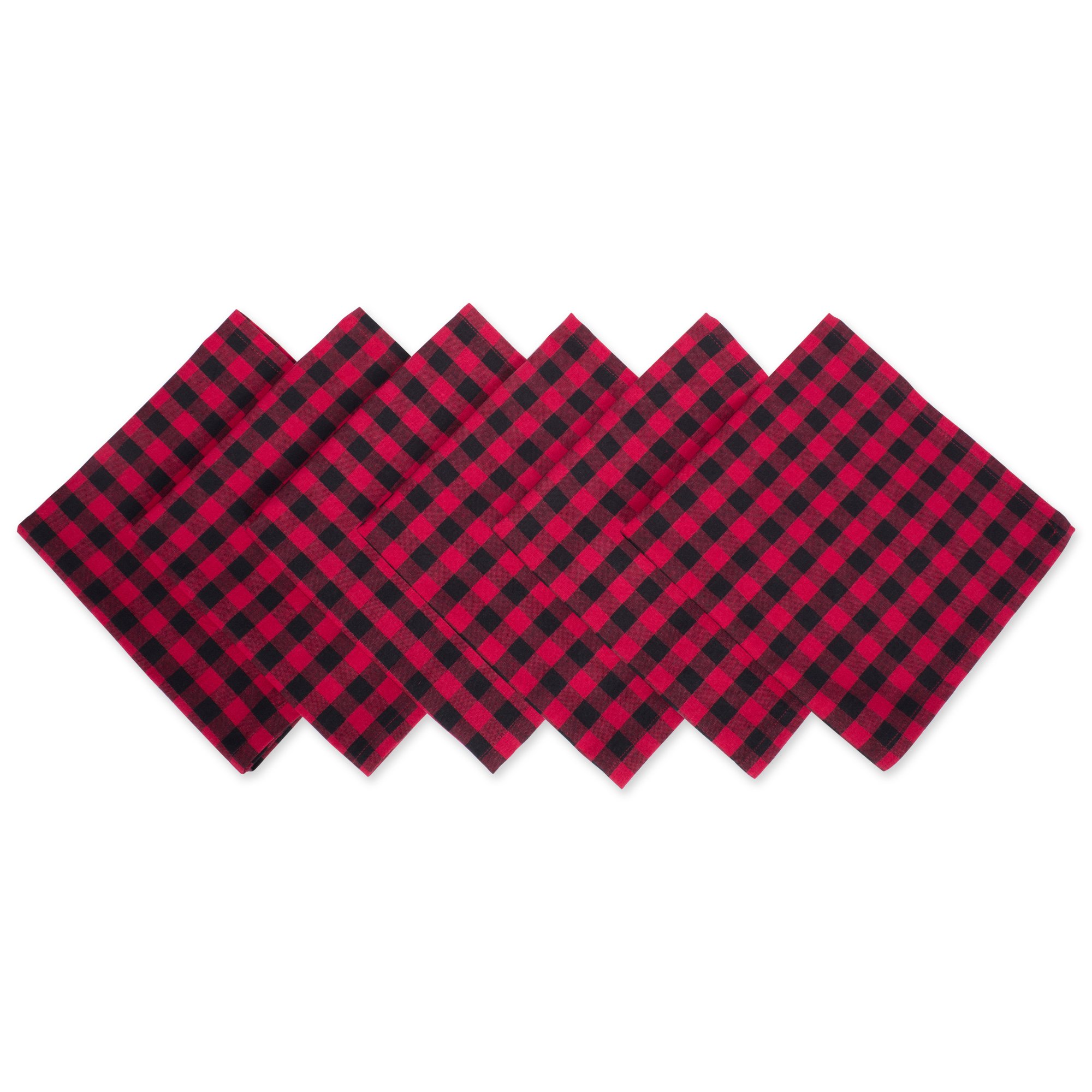 DII Woven Napkin Set, Cotton, Little Buffalo, 20x20
