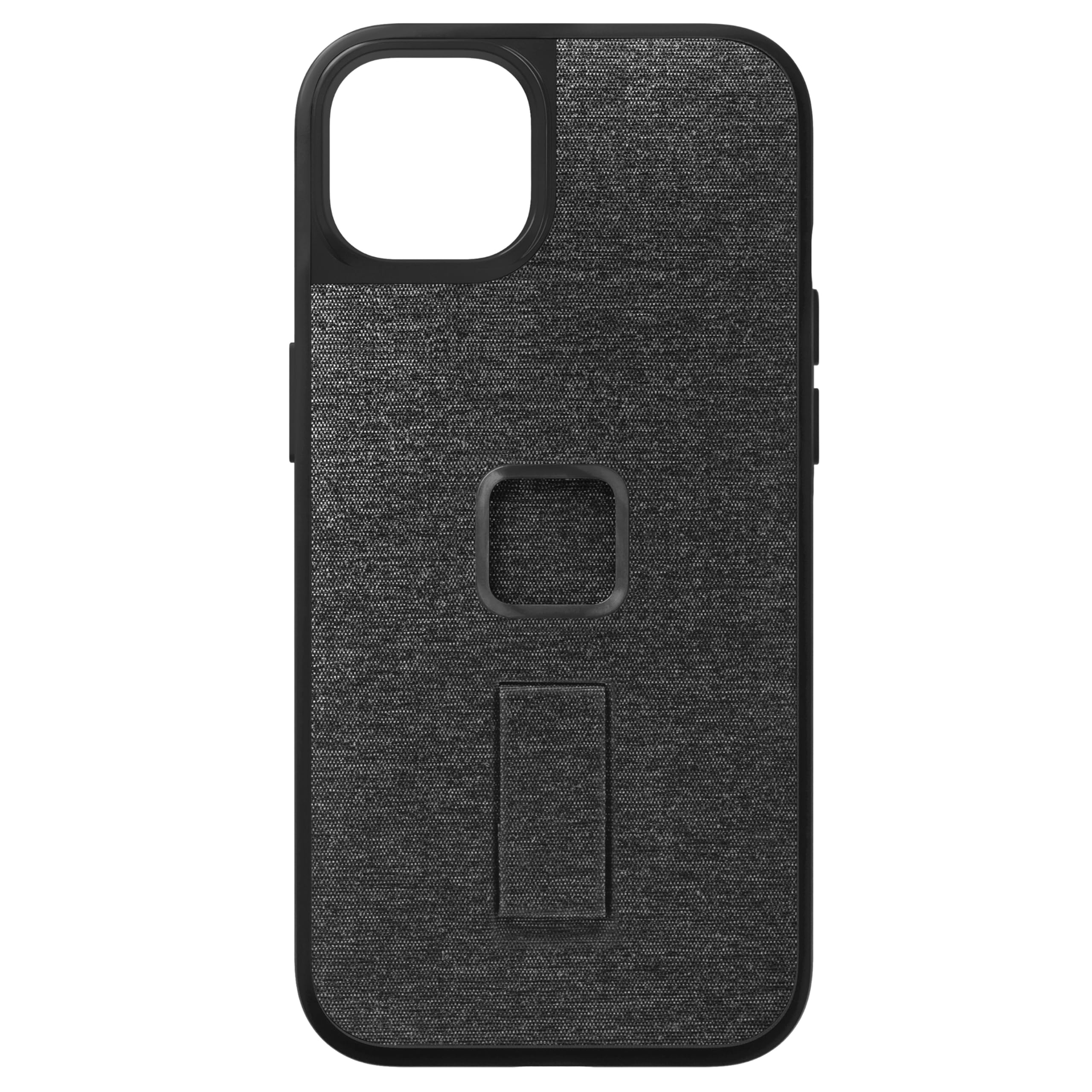 Peak Design Mobile Everyday Loop Phone Case for iPhone 14 Plus, Charcoal, With Loop, Slim Profile, Drop Protection, Weatherproof Fabric Shell, SlimLink Connects to Mobile Mounts & Gear โ image 1