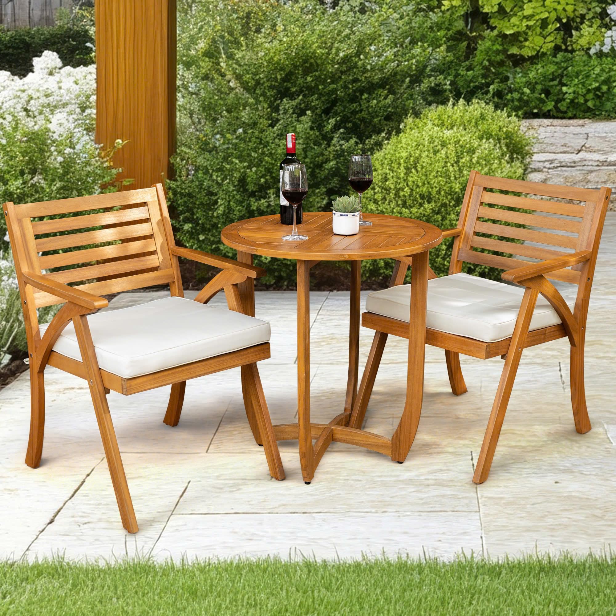 IDZO Sauvage Bistro Armchairs with Table - Set of 3 Image