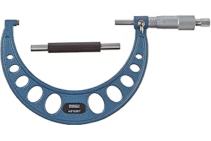 Fowler 52-253-005-1, Premium Outside Inch Micrometer With 4-5" Measuring Range