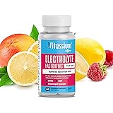 Vitassium FastChews with Electrolytes for Sodium & Potassium Replenishment, Bottle of 60 FastChews Tablets, Fruit Punch