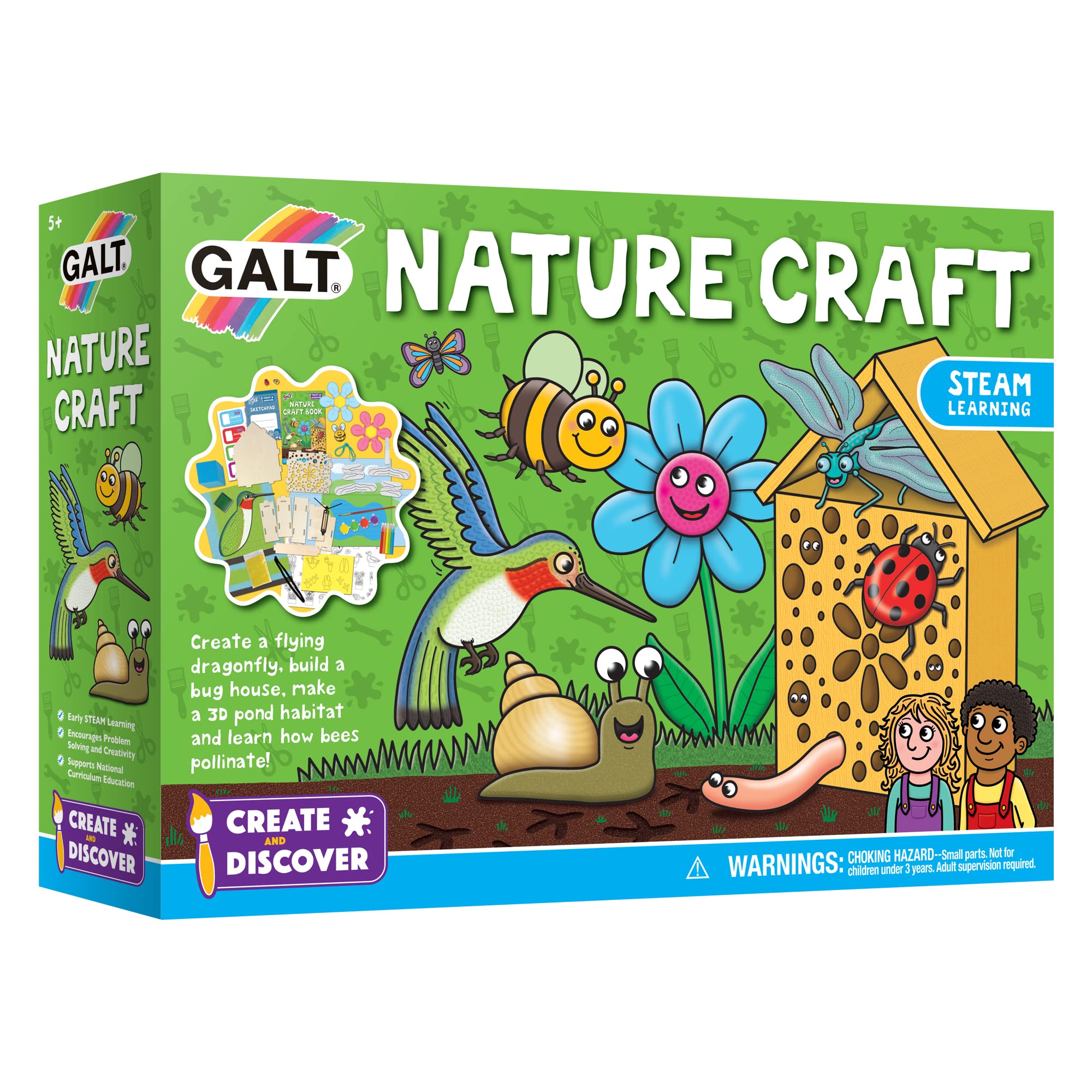 Galt, Nature Craft, Craft Kit for Kids, Ages 5 Years Plus