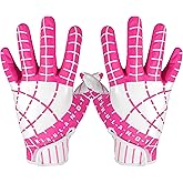 AIGEVTURE Youth Football Gloves Kid Receiver Gloves Boys Girls Unmatched Grip Great Gift