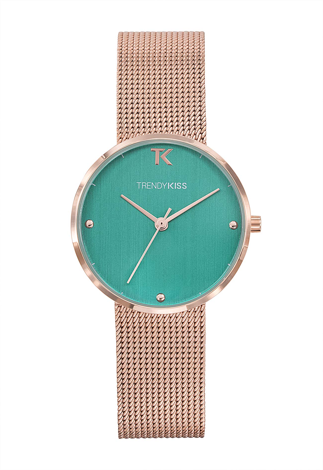 Trendy Kiss Womens Analogue Quartz Watch with Stainless Steel Strap TMRG10105-09