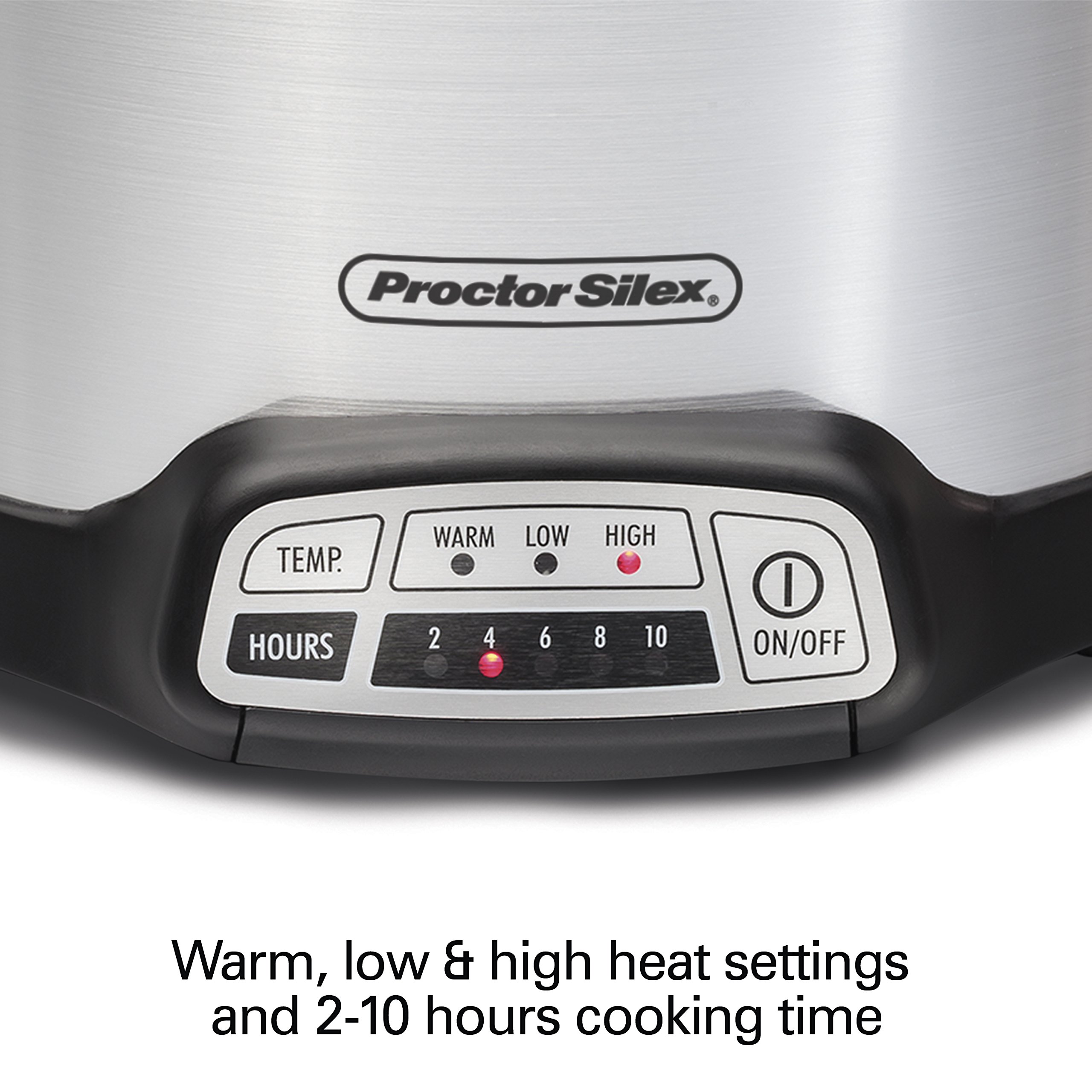 Proctor Silex 33442 Slow Cooker, Silver eBay