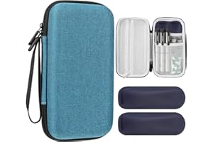 Insulin Cooler Travel Case Portable Medication Cooler Bag Diabetic Travels Organizer with 2 Ice Pack Insulin Pen Cooler Case 