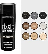 FIXXIE Hair Fibres Medium Brown 27.5g Bottle Hair Thickener Keratin view 3