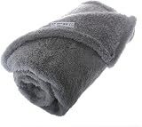 Pet Wiz Soft Fluffy Fleece Blanket Grey 80 x 100cm Medium view 2