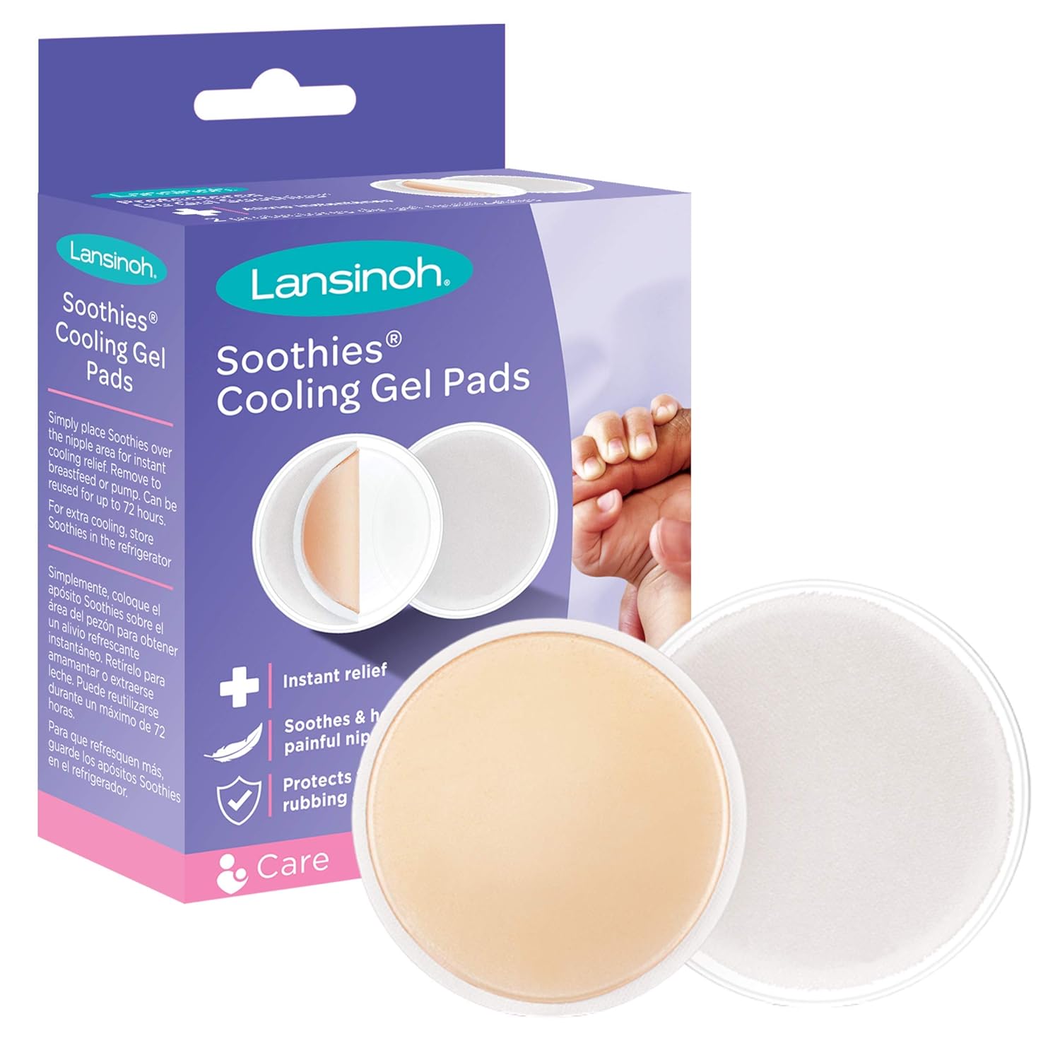 Lansinoh Soothies Breast Gel Pads for 