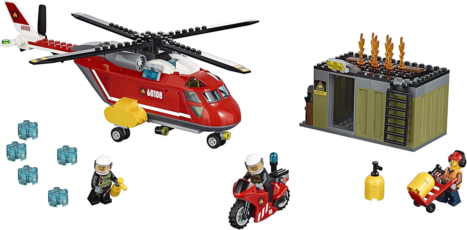 LEGO City Fire 60108: Fire Response Unit Mixed - Image 3