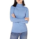 Amazon Essentials Women's Classic-Fit Lightweight Long-Sleeve Turtleneck Sweater (Available in Plus Size)