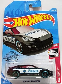 Hot Wheels Porsche Panomera Rescue 100/250 Exclusive by Tiny Toes