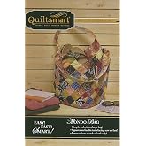 Mondo Bag Fun Pack - Pattern and Printed Interfacing by Quiltsmart,Multicolor