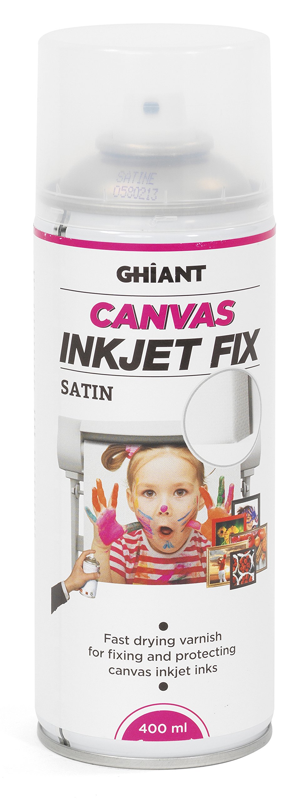 Ghiant Canvas Ink Jet Fix Satin 400ml (Can)
