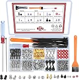 TOOINKCV 350Pcs PC Screws Set Standoffs Kit for Computer Case Motherboard view 1