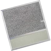 HASMX Aluminum Mesh Replacement Range Hood Filter for Broan NuTone Rangaire Model R610050 43000 Series Range Hood Vents Filters Parts with Combo Lens